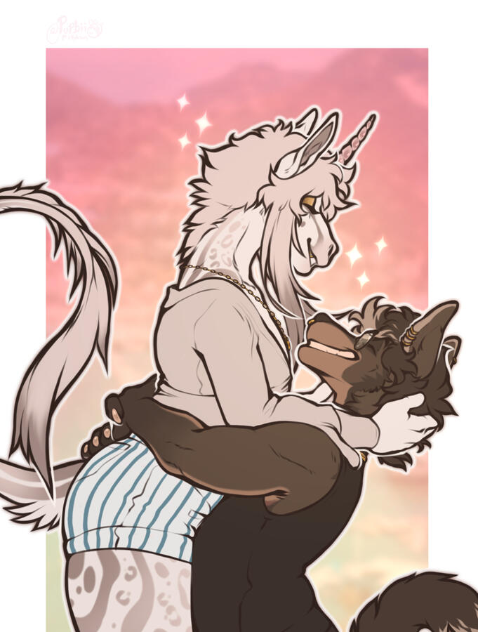 This piece was for our first year anniversary!