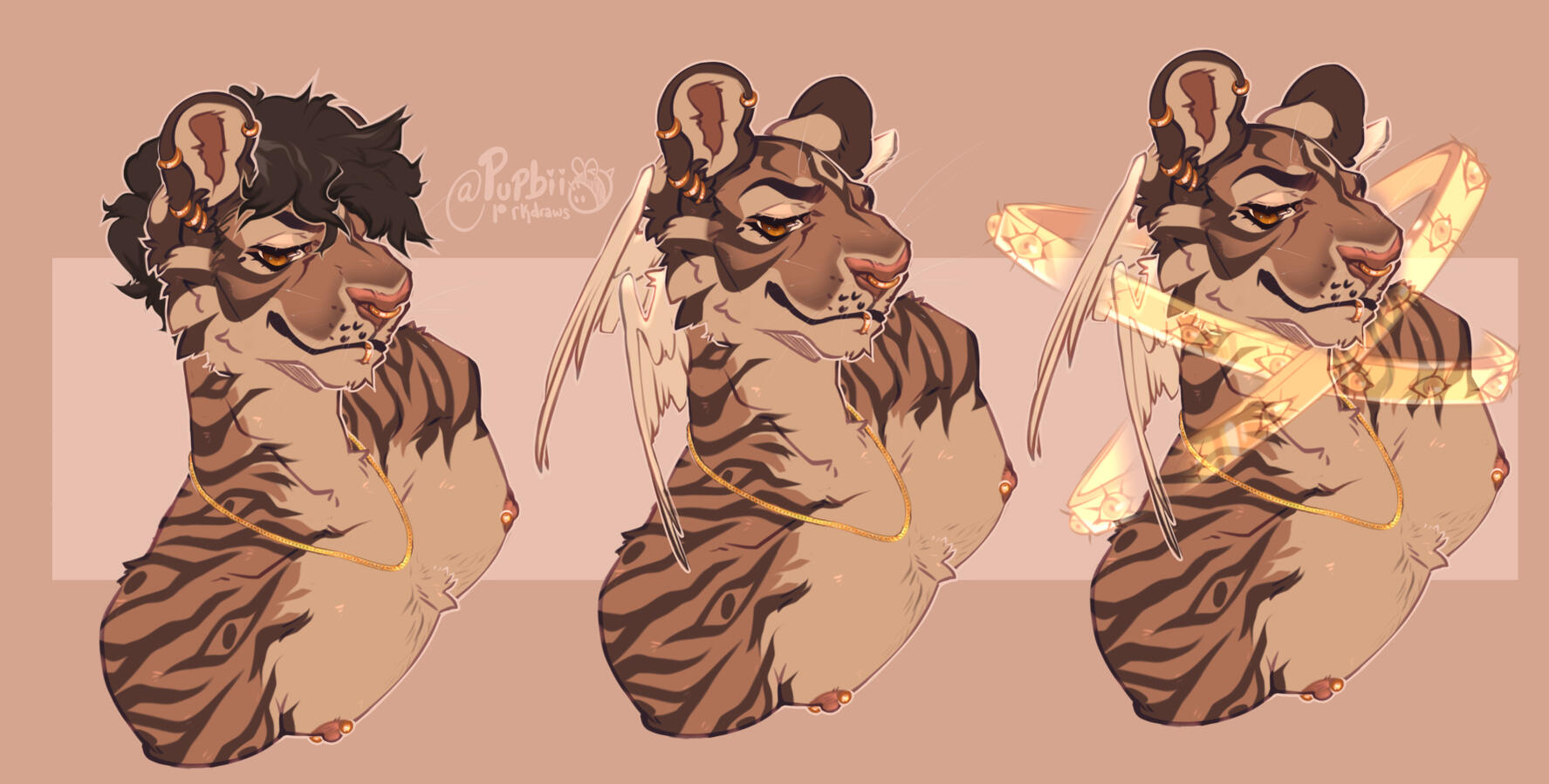 Coming up with a couple concepts for new tiger